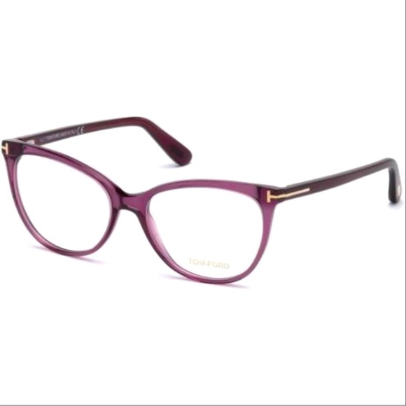 Tom Ford Accessories - Tom Ford TF5513 Eyeglasses frames081 - Shiny Violet 54-16-140 New in Case w/Box